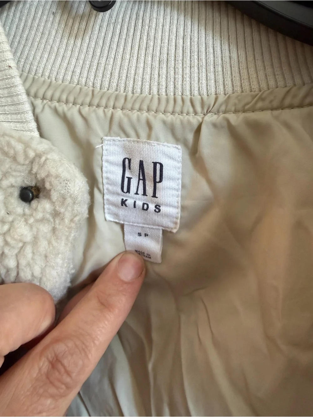 Gap Sherpa jacket